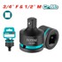 TOTAL Industrial Udarni adapter za nasadne ključeve THIAD3412, 3/4" na 1/2"